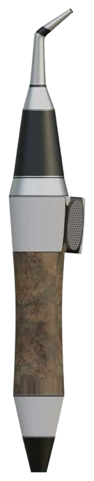 Fluoride application dental tool — side view